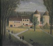 Henri Rousseau The Promenade to the Manor oil painting
